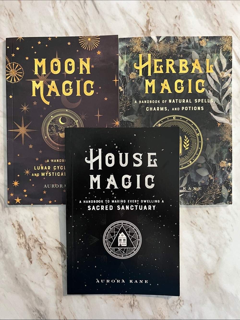 3 Aurora Kane Magic Handbooks